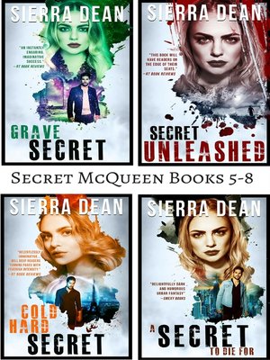 cover image of Secret McQueen Books 5-8